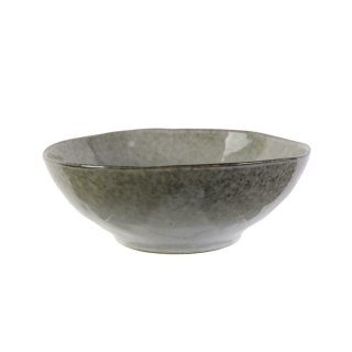 Ceramiczna misa kuchenna japandi Midori I oliwkowa