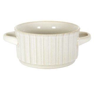 Ceramiczna bulionówka z uszami japandi Beju Burosu