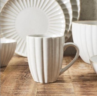 Ceramiczny kubek z uchem japandi Beju Magu II