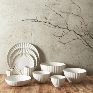 Ceramiczna miska ryflowana japandi Beju Boru I