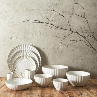 Ceramiczna miska ryflowana japandi Beju Boru IV