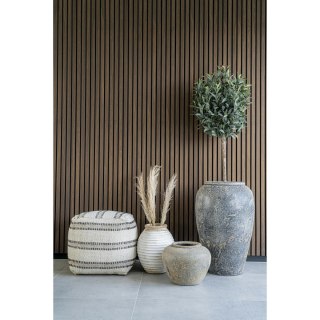 Wysoki wazon ceramiczny Miseki II szary – 69 cm