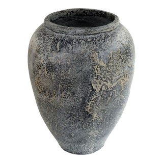 Monumentalny wazon ceramiczny Miseki III szary – 85 cm