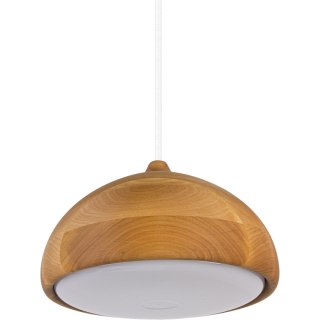 Lampa wisząca drewniana japandi olchowa Kame