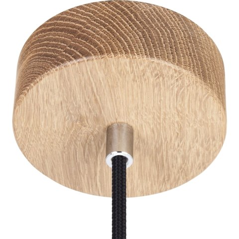 lampa wisząca Shizuku dębowa struktura drewna olejowanego detal