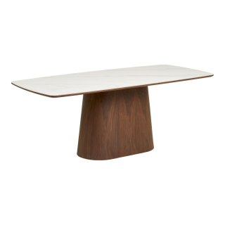 Ceramiczny stół prostokątny japandi Doha Kurai
