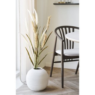 Ceramiczny wazon kulisty japandi En - 30x28,5 cm