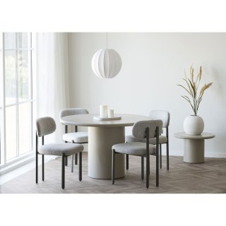 Ceramiczny wazon kulisty japandi En - 30x28,5 cm