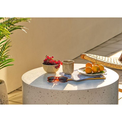 Ceramiczny komplet 4 talerzy obiadowych japandi Shusho II