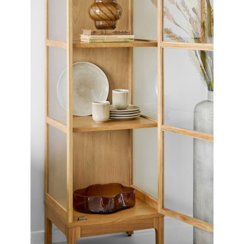 Ceramiczny komplet 4 talerzy obiadowych japandi Shusho II