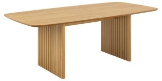 Drewniany stół jadalniany japandi 220cm Kaisei I