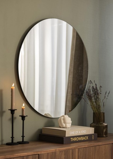 Lustro ścienne japandi 80 cm Kagami Hada