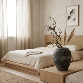 Wazon ceramiczny Miseki IV szary – 49 cm