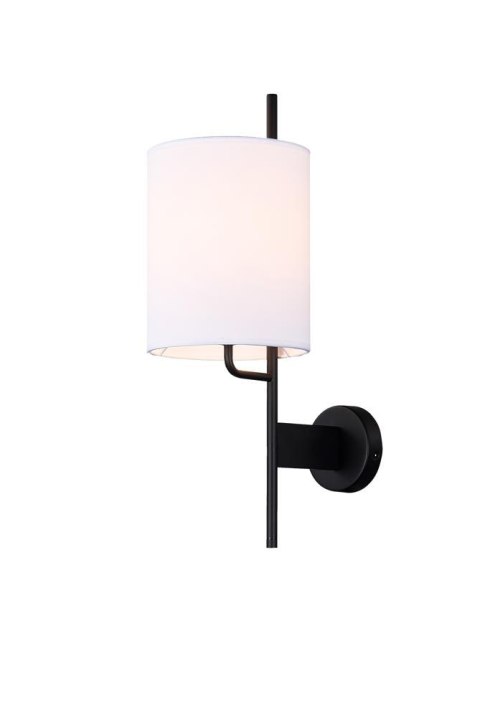 kinkiet ścienny japandi biały sumi kabe cylindryczny abażur widok produktu