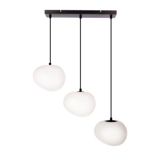 Akrylowa lampa wisząca japandi Danketsu Nagare