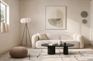 Lampa podłogowa japandi Hanae Hada