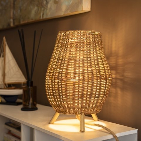 lampa stołowa natsu ami teburu na komodzie ciepłe oświetlenie wnętrza
